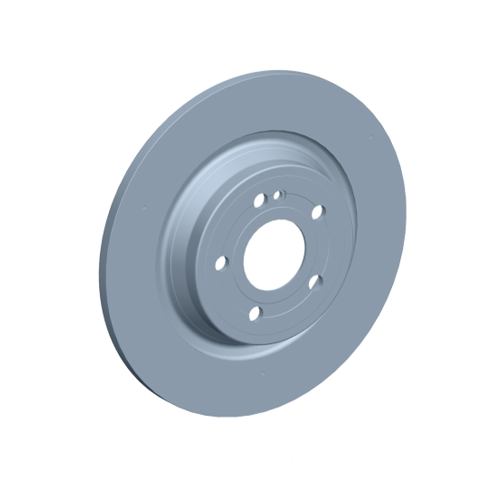 Mercedes-Benz Bremsscheibe unbelüftet, Hinterachse, 118/177/243/247 