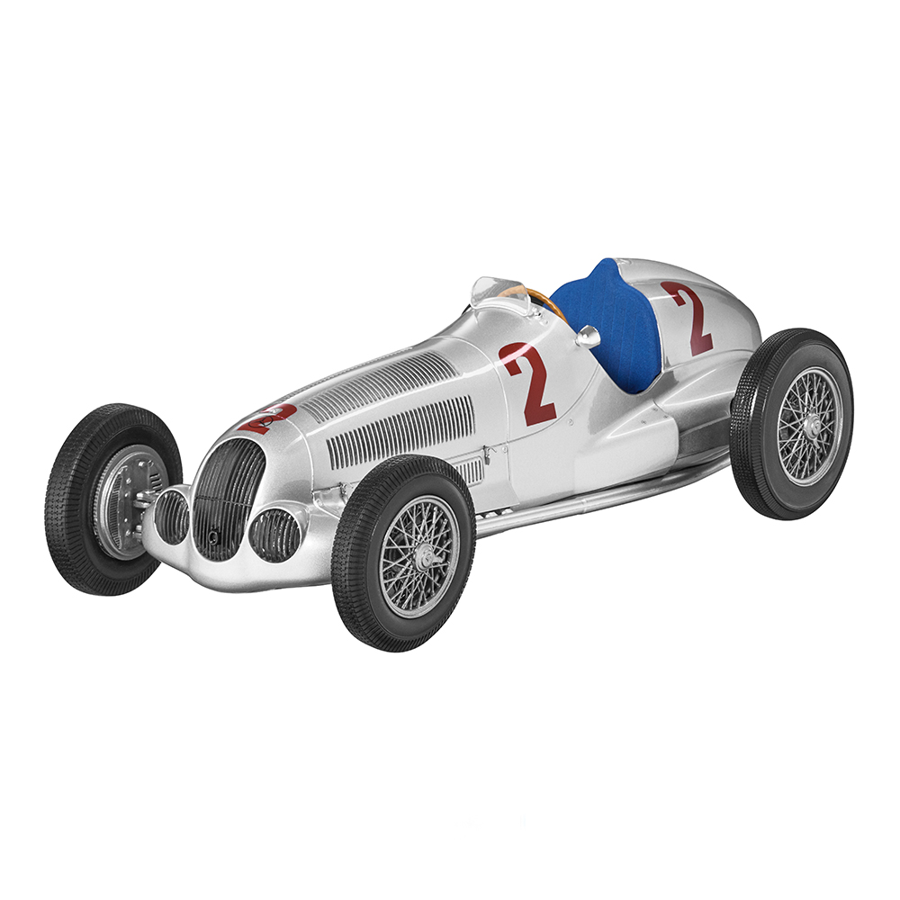 Mercedes-Benz Classic Kollektion W 125 - H. Lang Sieger Großer Preis von Tripolini (1937) Modellauto, silber, 1:18 