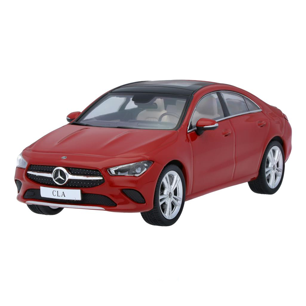 Mercedes-Benz Kollektion CLA Coupé Progressive Line C118 Modellauto, jupiterrot, 1:43 
