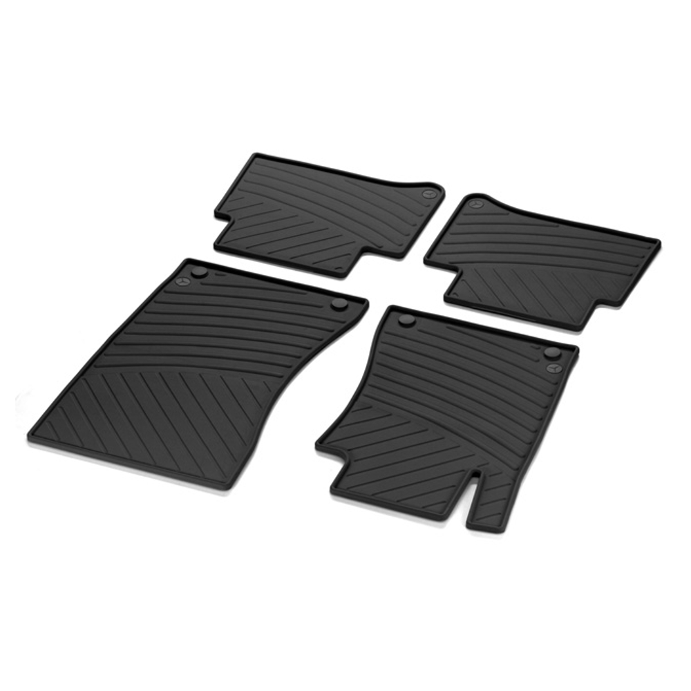 Mercedes-Benz Allwettermatten Set (4-teilig) Classic, schwarz, C219/S211/W211 