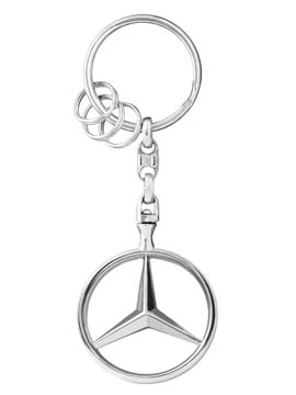 Mercedes-Benz Kollektion Schlüsselanhänger Brüssel, silber 